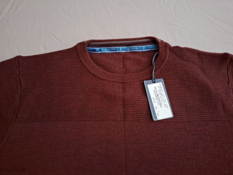 Блуза пуловер Teodor 100% вълна