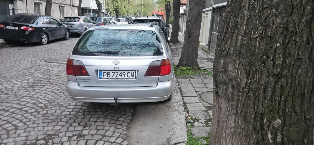 Резервна гума тип "патерица" от Нисан Примера Р11.