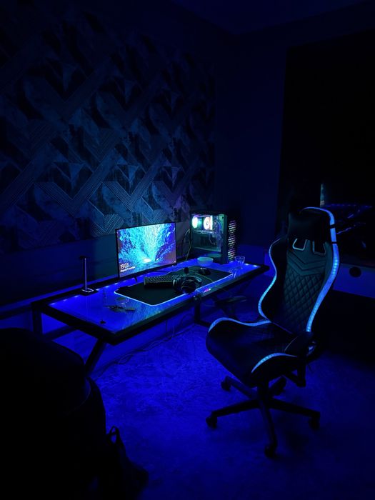 Игровой компьютер в сборе