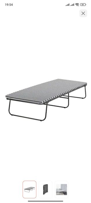 Раскладушка Ikea Силинг
Разм