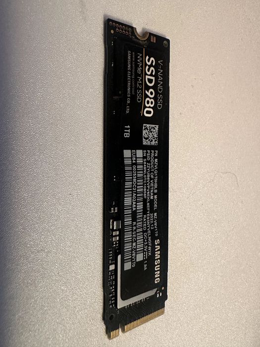 Solid State Drive (SSD) Samsung 980 1TB, NVMe, M.2.