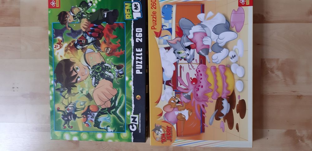 Пъзели с по 260 части с подарък още един