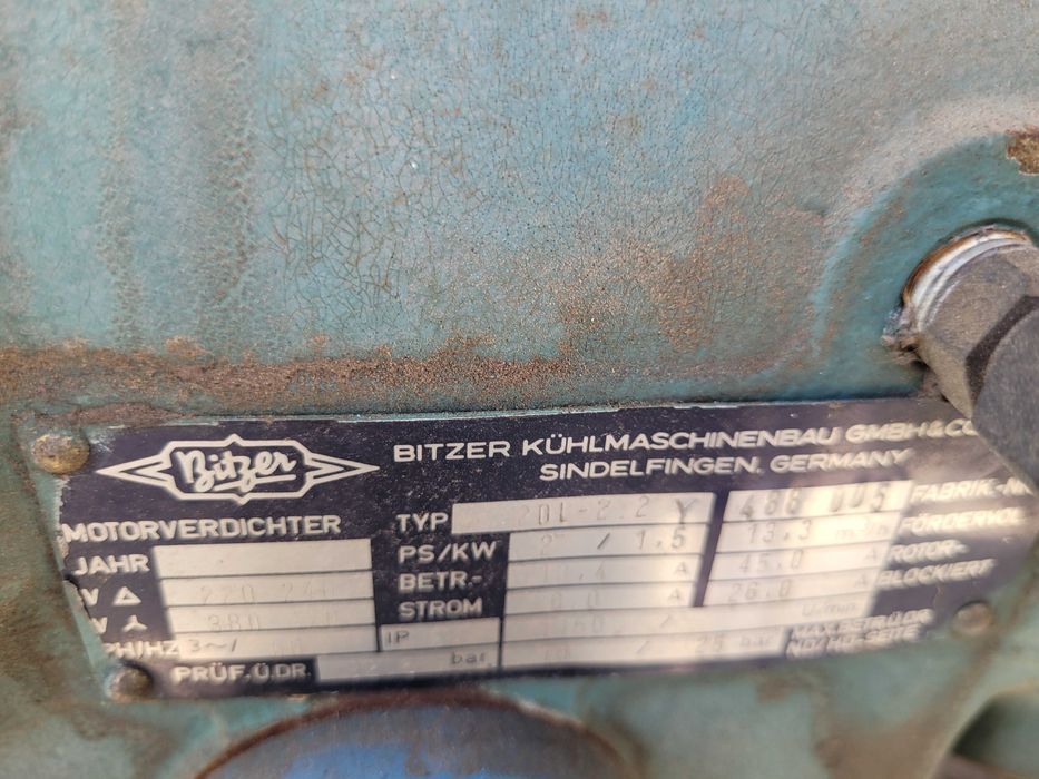 Vand agregat congelare Bitzer 2DL-2-2Y/Vand -schimb AC York,40000 btu/