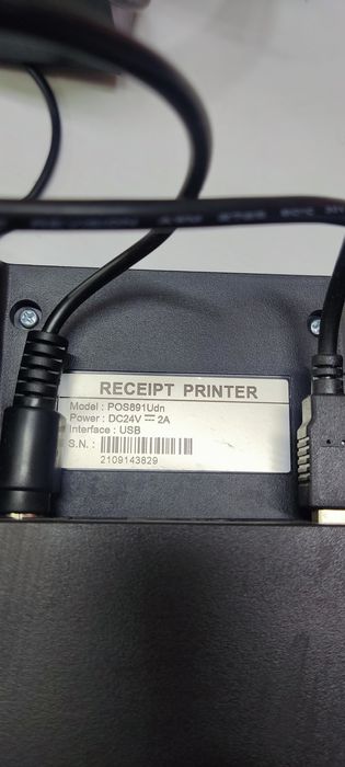 Термопринтер для каспи магазина