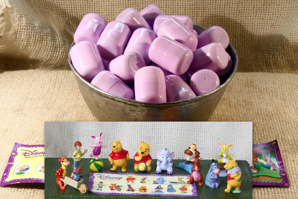 Disney 2008 Мечо Пух - пълна серия Киндер Ландрин шоколадови яйца