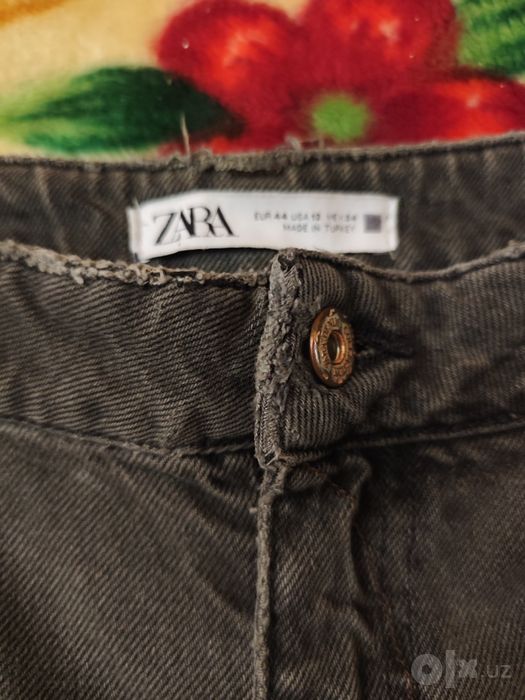 Джинсы женские фирма ZARA, 50-52размер,80000сум.