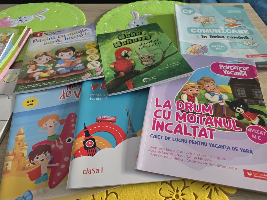Caiete auxiliare NOI, de lucrat pe ele CLASELE 0-4