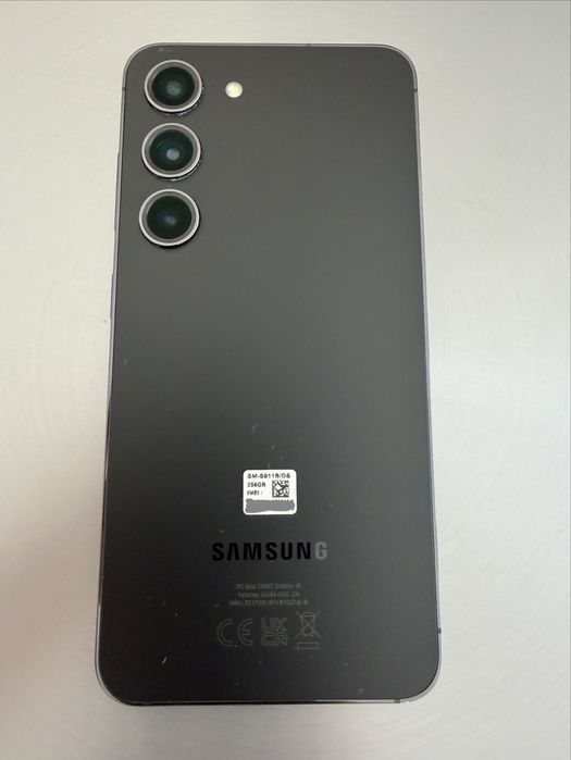 Samsung Galaxy S23 256GB Phantom Black – Stare Excelentă, Baterie 93%