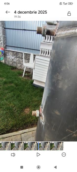 Soba cu serpentina din inox pe ulei ars uzat