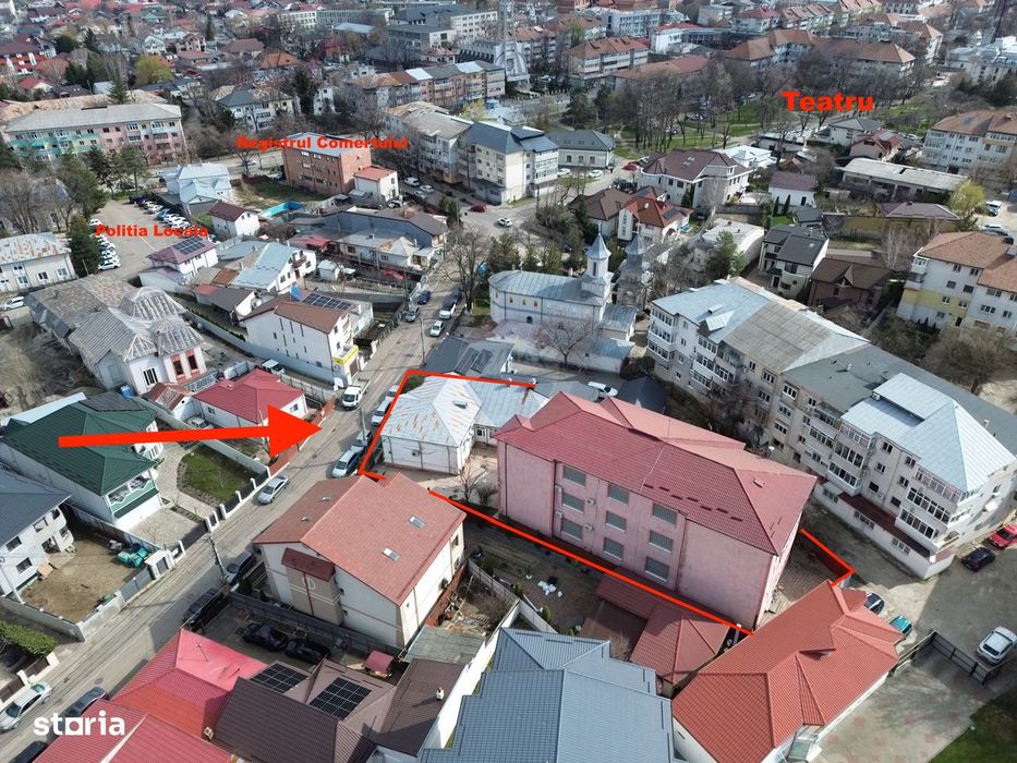 Spațiu comercial 1200mp zona Teatru