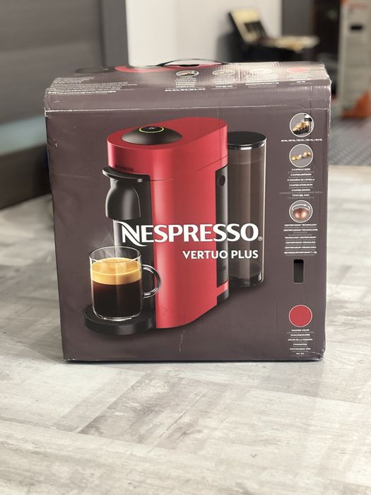 Nespresso Vertuo Plus GDB2 Cherry Red – NOU, nefolosit