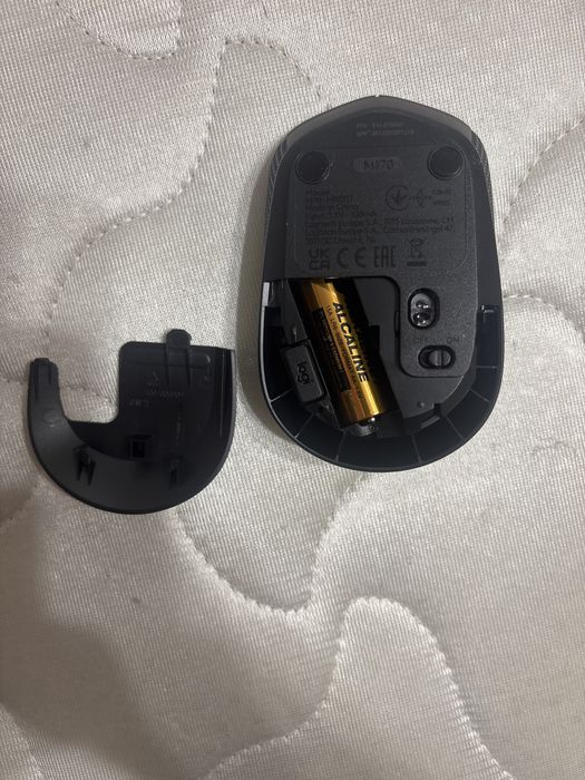 Мышка logitech m170 серый