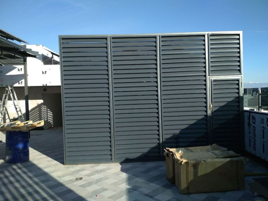 ЖАЛЮЗИ металлические забор jalyuzi парапет