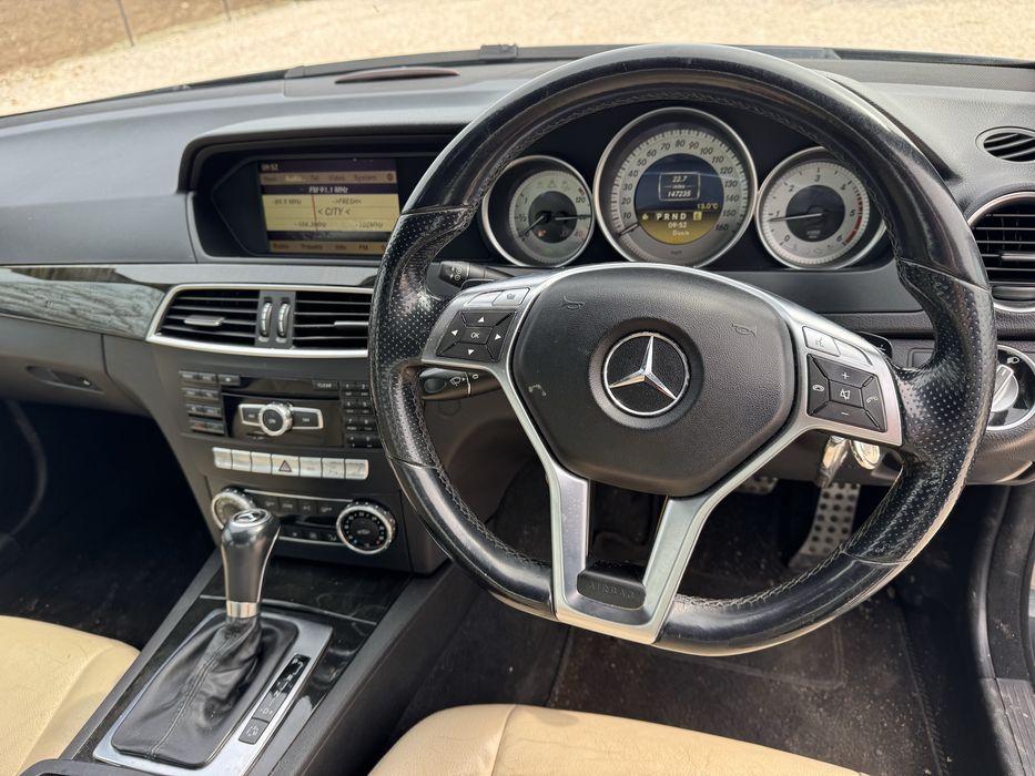 Mercedes C250cdi W204 Facelift 204к.с 651мотор НА ЧАСТИ! Ц класа C kla