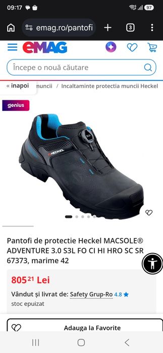 Bocancii de munca HECKEL