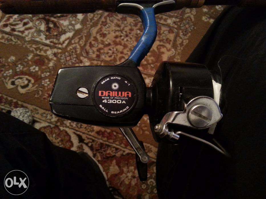 lanseta Eagle Claw Trailmaster Vintage + mulineta Daiwa bonus