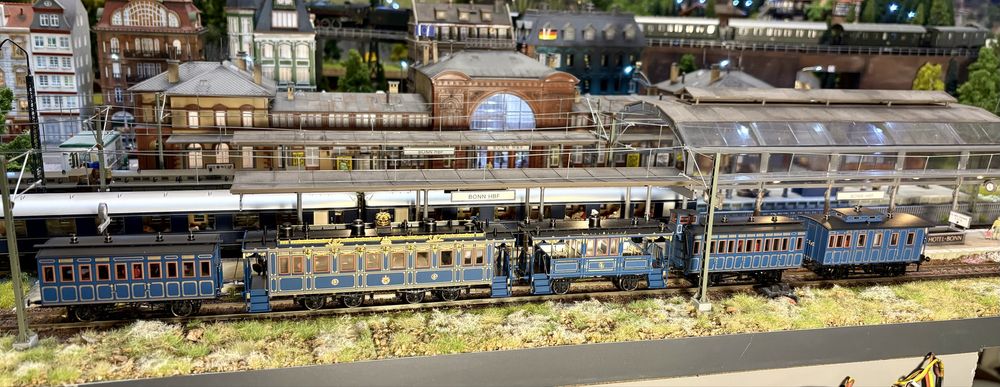 Vand Marklin set vagoane de tren regal Konig Wilhelm Zug HO AC analog.