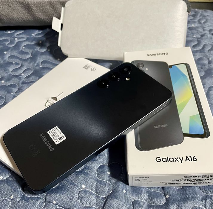 НОВ !! Samsung Galaxy A16 Гаранция 2г