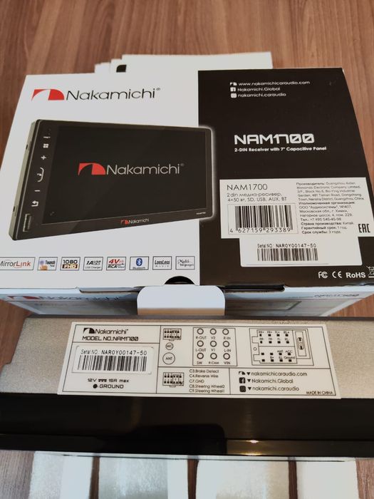 Автомагнитола Nakamichi NAM1700