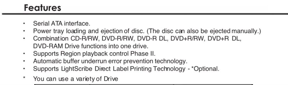 Hitachi LG Super Multi DVD Rewriter GH22NS40 SATA SecurDisc bulk negru