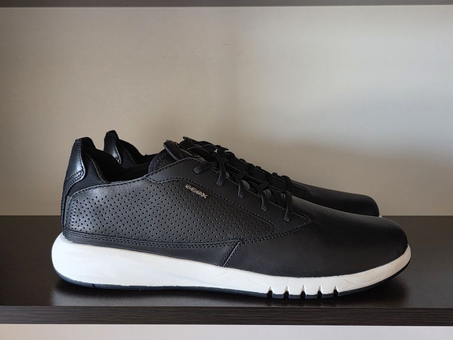 Geox U Aerantis A 45номер 30см Стелка Нови с Кутия Естествена Кожа