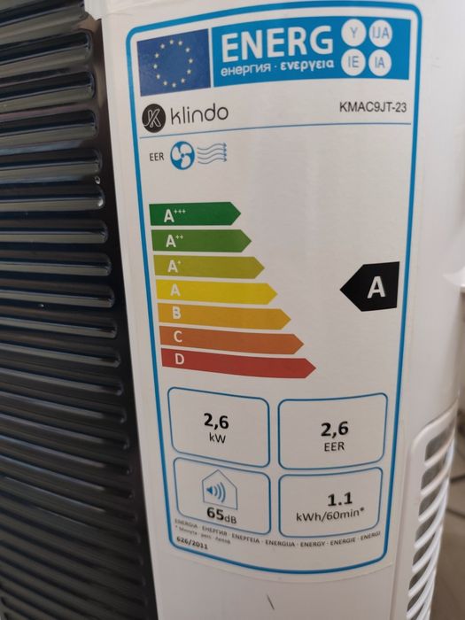 Aparat de aer condiționat portabil 9000 BTU 2640 W