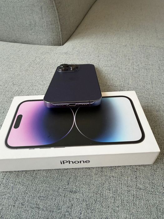 Vând iPhone 14 Pro Deep Purple – 128 GB