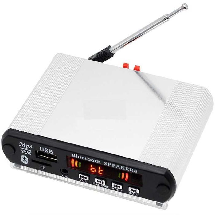 Аудио, Bluetooth мини плеер с усилителем в корпусе