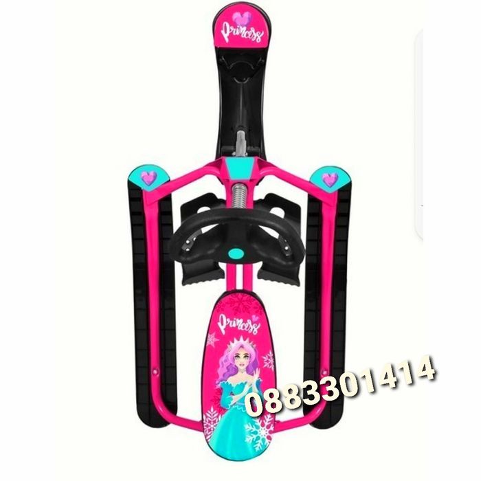 Шейна Чук и Гек с предни и задни ски