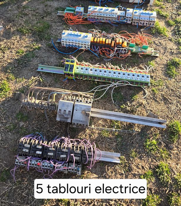 5 tablouri electrice automatizare; 2Module automatizare; Panou antifoc