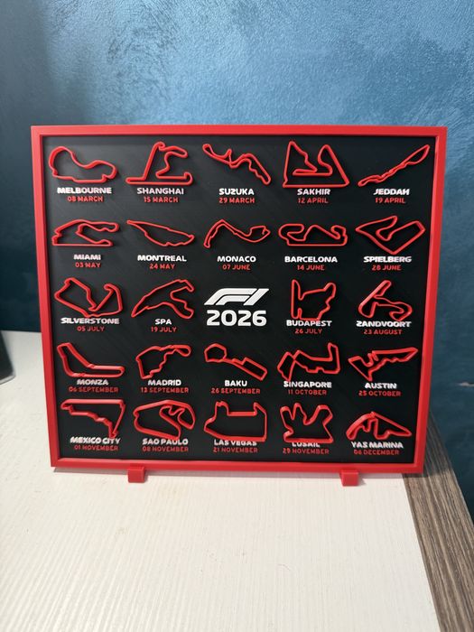 Calendar F1 sezon 2026