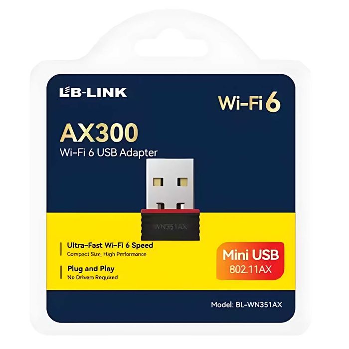 Wi-Fi адаптер LB-LINK — Компактный USB-Ресивер. Есть доставка