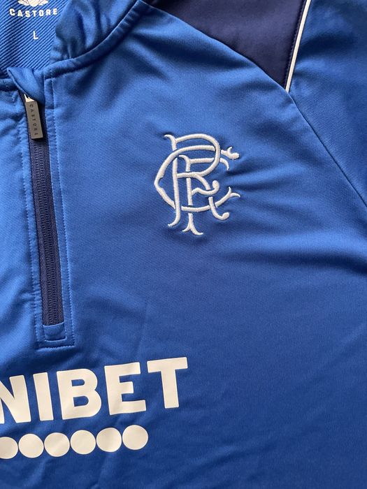 CASTORE Glasgow Rangers FC/мъжки спортен/тренировъчен анорак/суичър L