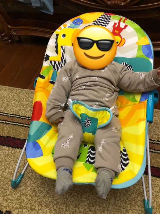 Шезлонг детский