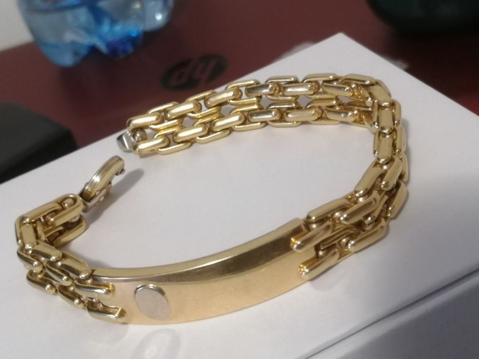 Brățară bărbați aur 18kt