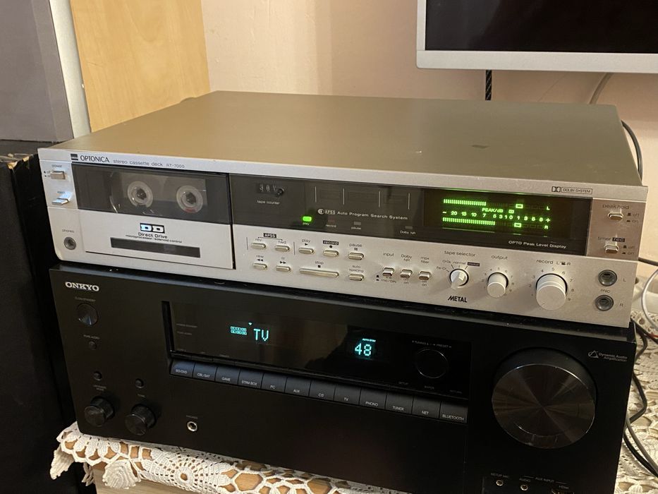Casetofon deck directdrive Optonica (Sharp) RT-7000
