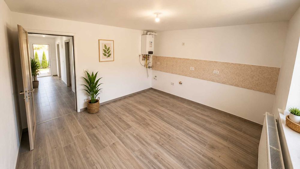 Casa pentru Familie – 3 Dormitoare, Terasă Spațioasă Confort Modern