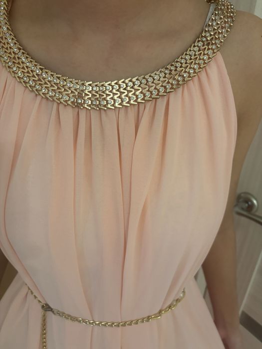 Вечернее нежное платье