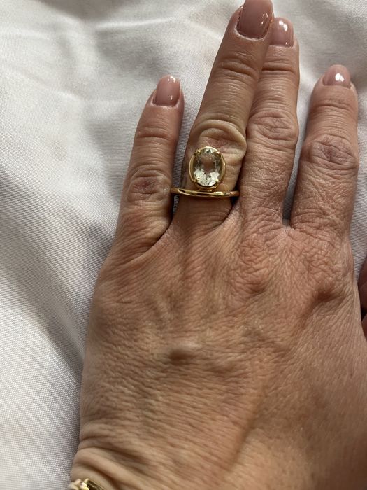 Inel dama aur 14k