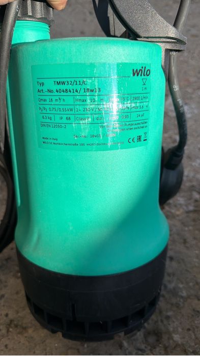 Насос Wilo-Drain TMW 32