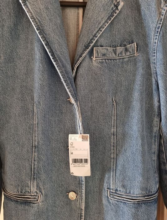 RESERVED и ZARA Блейзър 100% Лен, MANGO дънков блейзър
