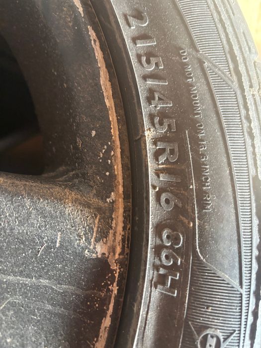 Vând jante vw polo 5x110 cu cauciucuri de vară