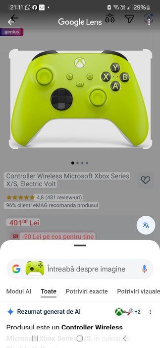Controller Wireless  nou