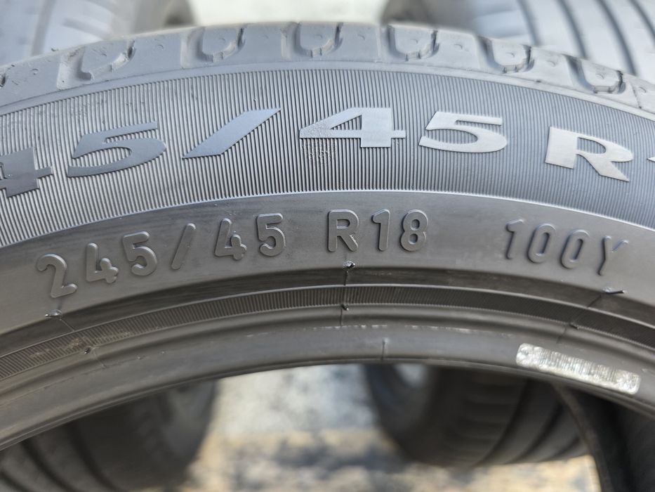 Vând două anvelope de vară falken  245 45 18 dot 1323