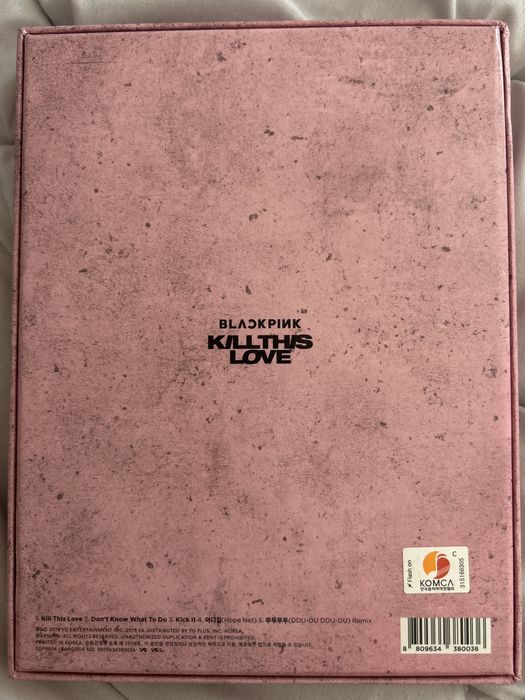 Продаю диск альбома BLACKPINK-Kill This Love(pink ver)