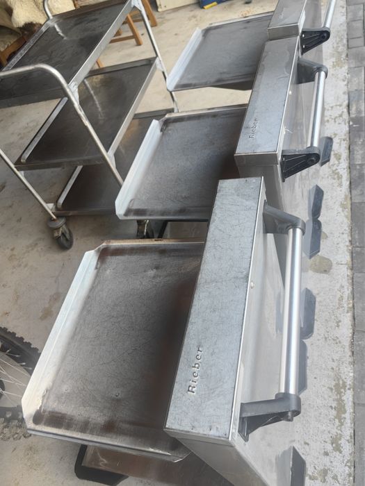 bucatarie inox ,cuve inox pe roti