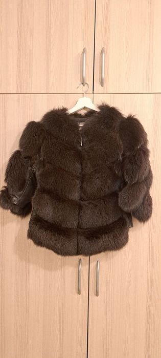 HAINA DE BLANA VULPE la pret f bun!