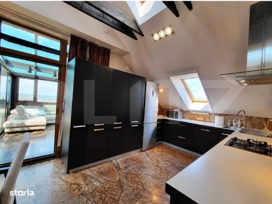 Penthouse cu 4 camere si terase generoase, zona Buna Ziua