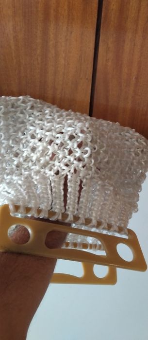 Плетена чанта за пазар от качествен сезал през 1980г