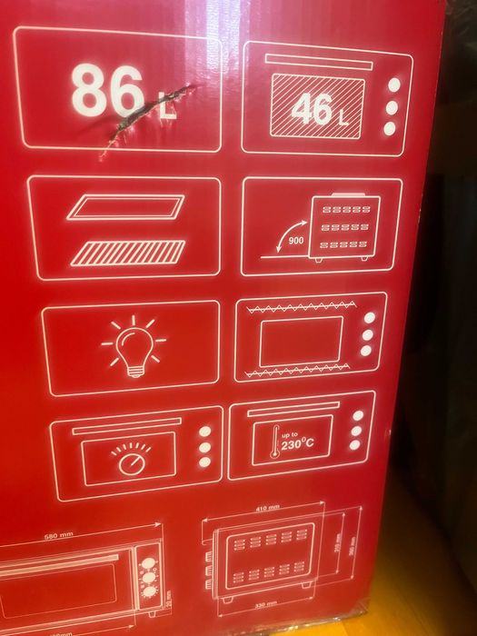 мини фурна свободно стояща